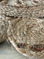 Small jute rug