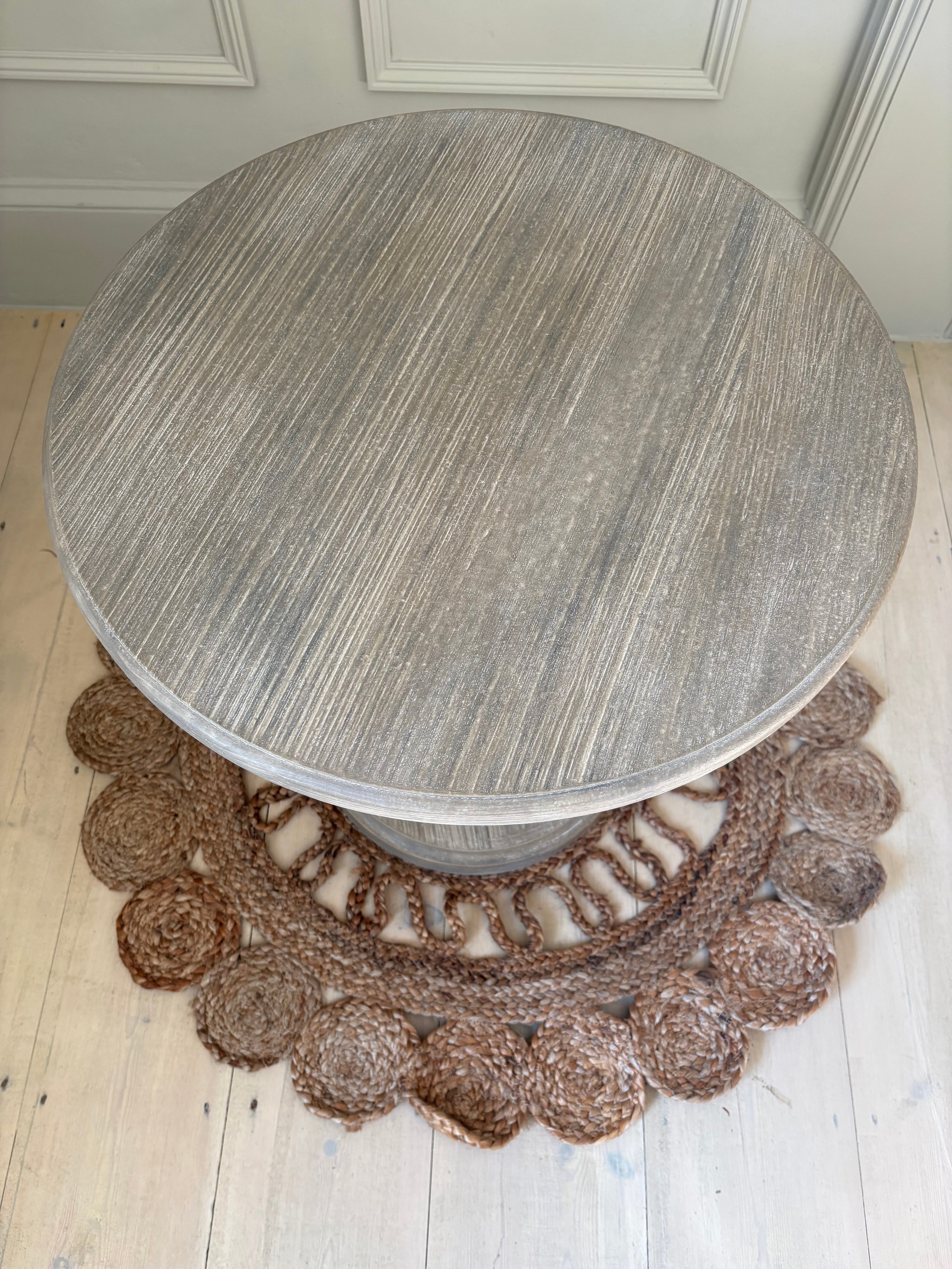 Pedestal Side Table