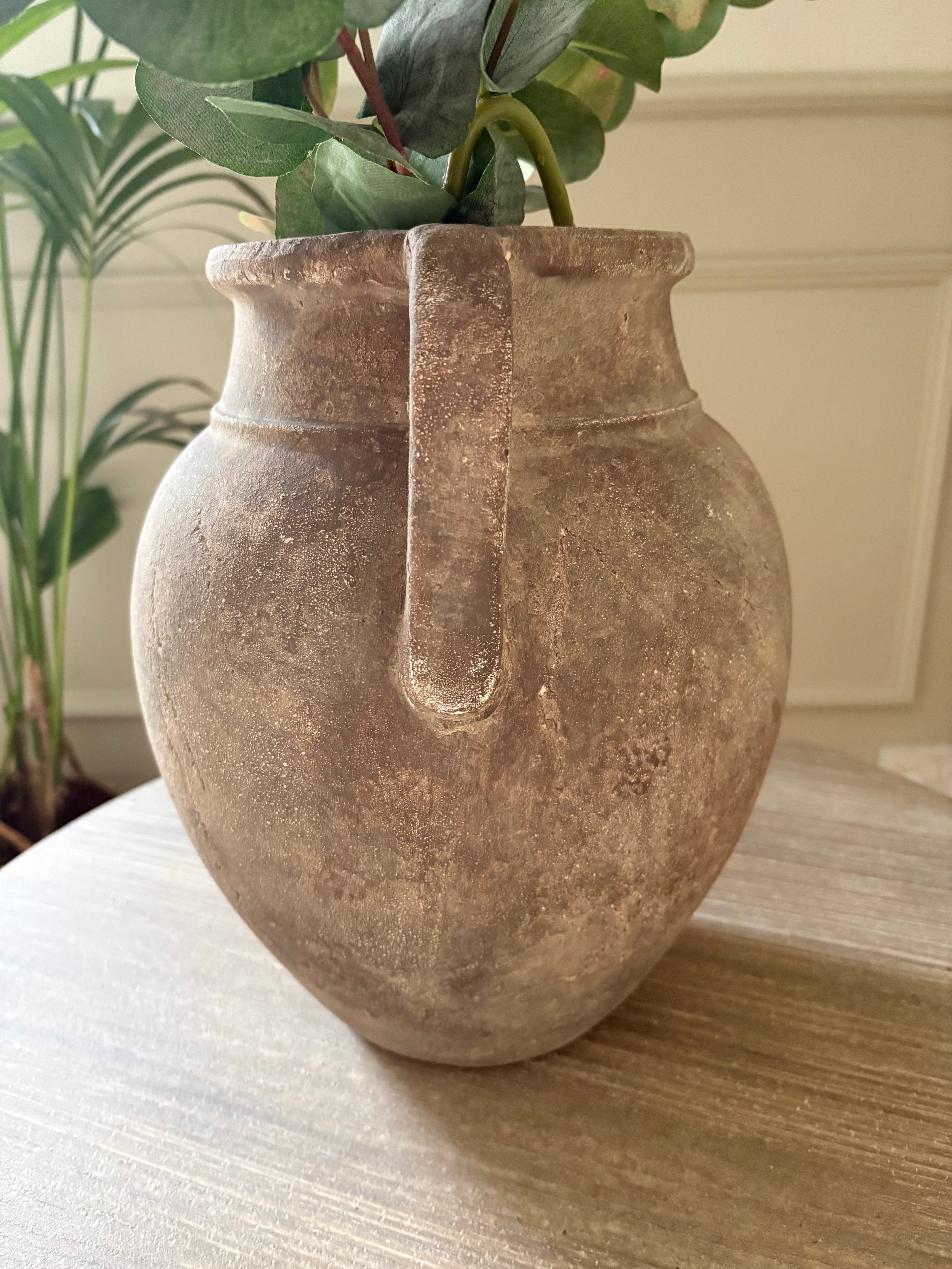 Terracotta Planter With Handles