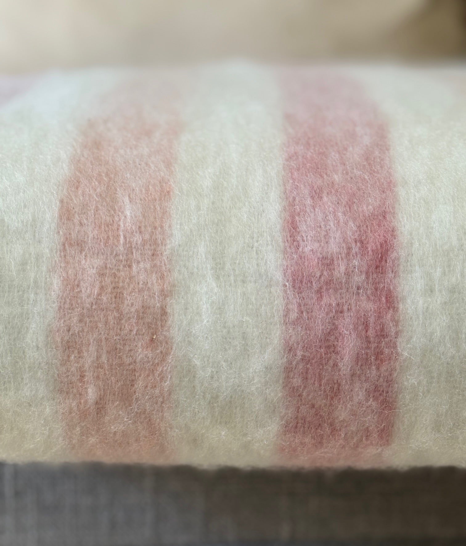 Striped Throw - Pink