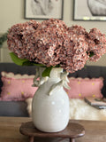 Artificial Real Touch Hydrangea, Antique Blush