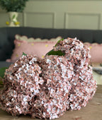 Artificial Real Touch Hydrangea, Antique Blush