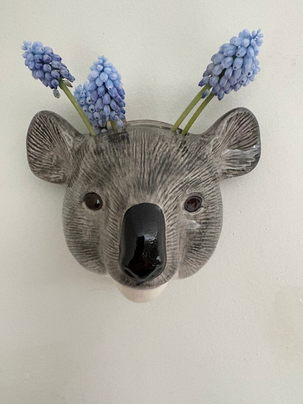 Quail Koala Wall Vase