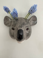 Quail Koala Wall Vase