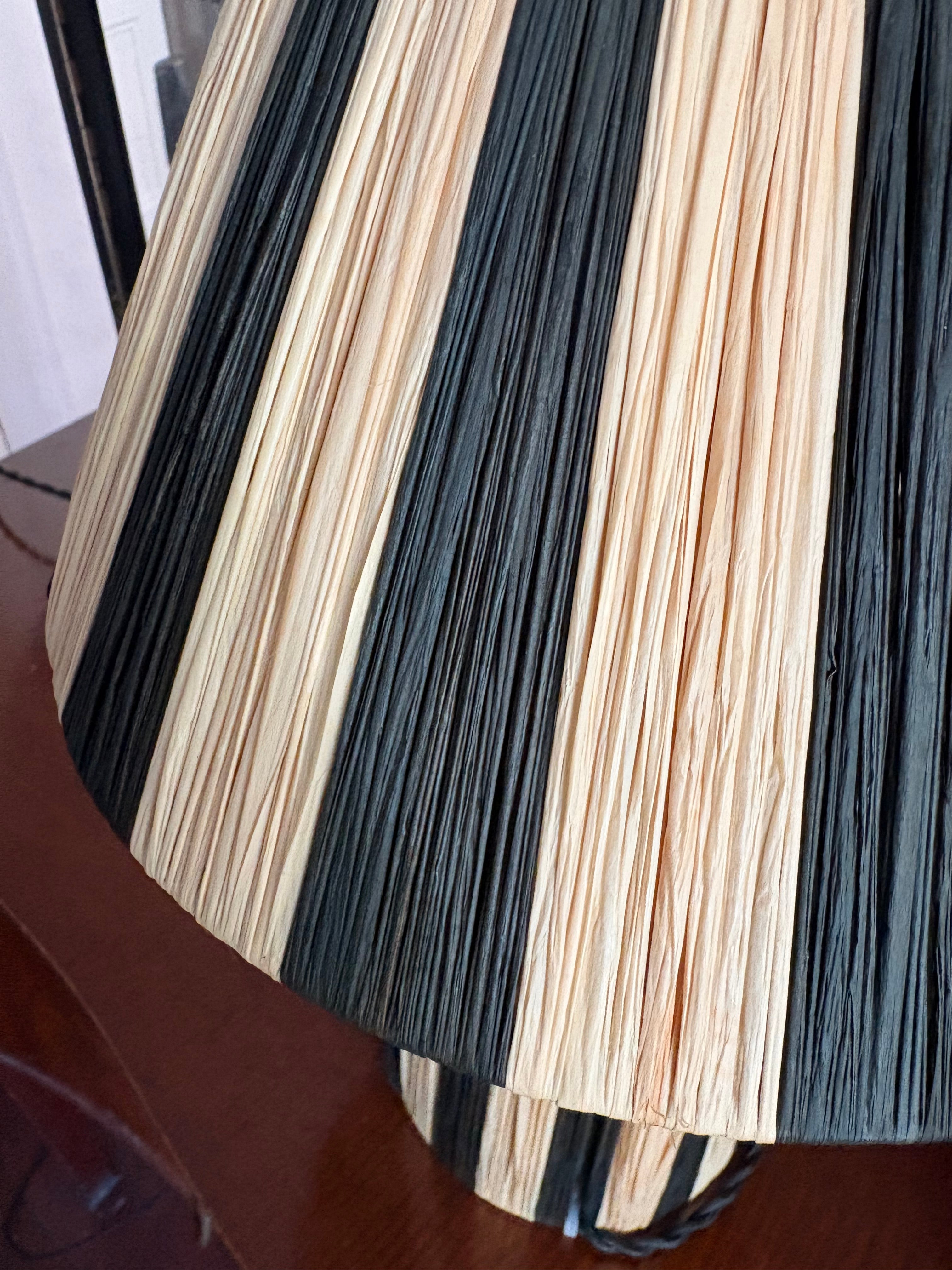 Raffia Table Lamp