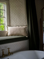 Scallop Cushion - Moss