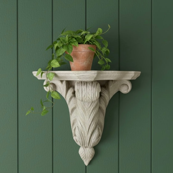 Decorative wall shelf