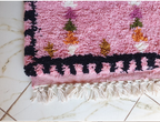 Pink Patterned Rug