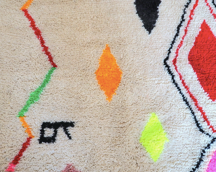 Bright patterned Rug
