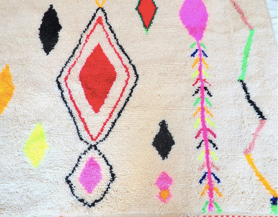 Bright patterned Rug