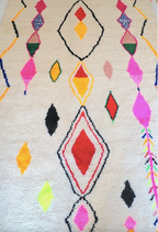 Bright patterned Rug