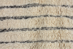 Cream Striped Rug