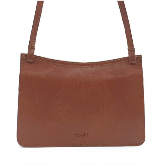 Gold and Leopard Print Crossover Bag
