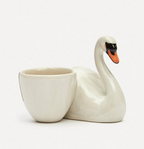 Quail Swan egg cup