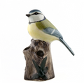Quail Blue Tit Bud Vase