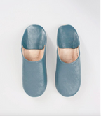 MOROCCAN BABOUCHE Slipper in Blue