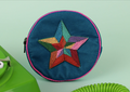 Rainbow Star Round Coin Purse